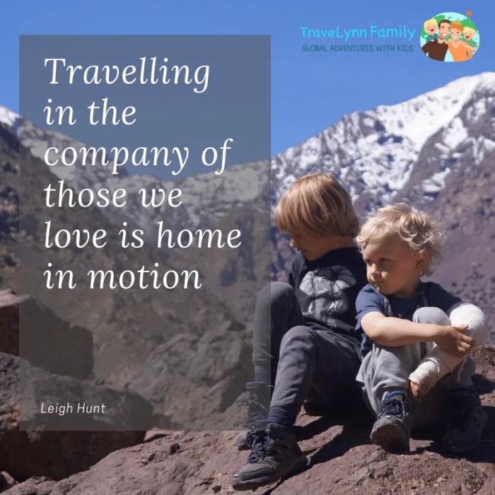 80+ Inspiring Captions and Quotes About Family Travel